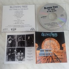 Blowin Free   Out There In The Black CD  Heav...