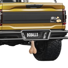 Bulls Balls Truck Nuts Hitch for Car Hanger Nutz Fake Silicone Hanging Testicle,