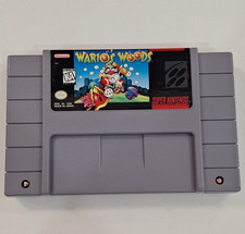 Nintendo Wario's Woods Super Nintendo SNES Game Cartridge NTSC-U/C