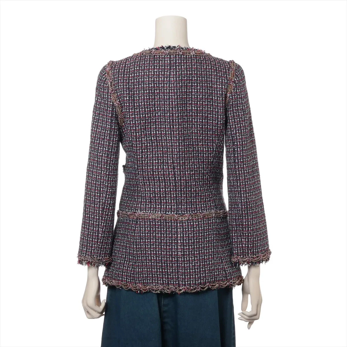 Giacca Chanel Coco Button 08P poliestere x cotone x rayon 36 donna multicolore