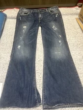 Silver Jeans Aiko Men's Boot Leg Relaxed Jeans Tag Size 36x33 Measure 38x33