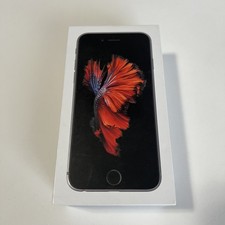  BOX ONLY Apple iPhone 6s 32GB Center Inserts, eject Pin, Space Gray Box