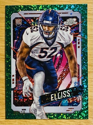 2024 Topps Cosmic Chrome JONAH ELLISS Green Space Dust Refractor #130 Packers