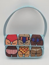 STAUD Tommy Beach Bum Beaded Shoulder Bag
