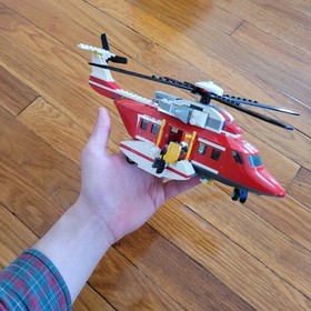 LEGO CITY: Fire Helicopter (7206) Near Complete READ
