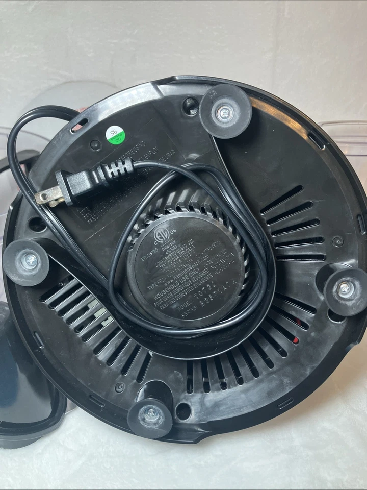 Hamilton Beach (70730) 10 Cup Food Processor with Bowl Scraper & Shred Blade EUC - Image 2 of 3