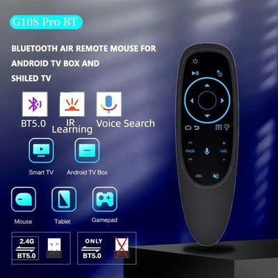 G10S Pro 2.4G Wireless Air Mouse Sprachfernbedienung für Android TV Box