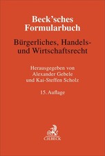 Becksches Formularbuch Bürgerliches, Handels...