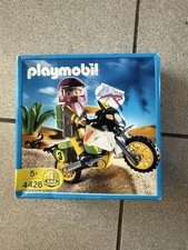 Playmobil 4426 Rallye Motorrad Motocross Safari OVP Neu