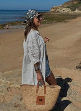 ZARA NWT 119 WOMAN SS25 ZW COLLECTION EMBROIDERED EYELET DRESS WHITE  2731/074