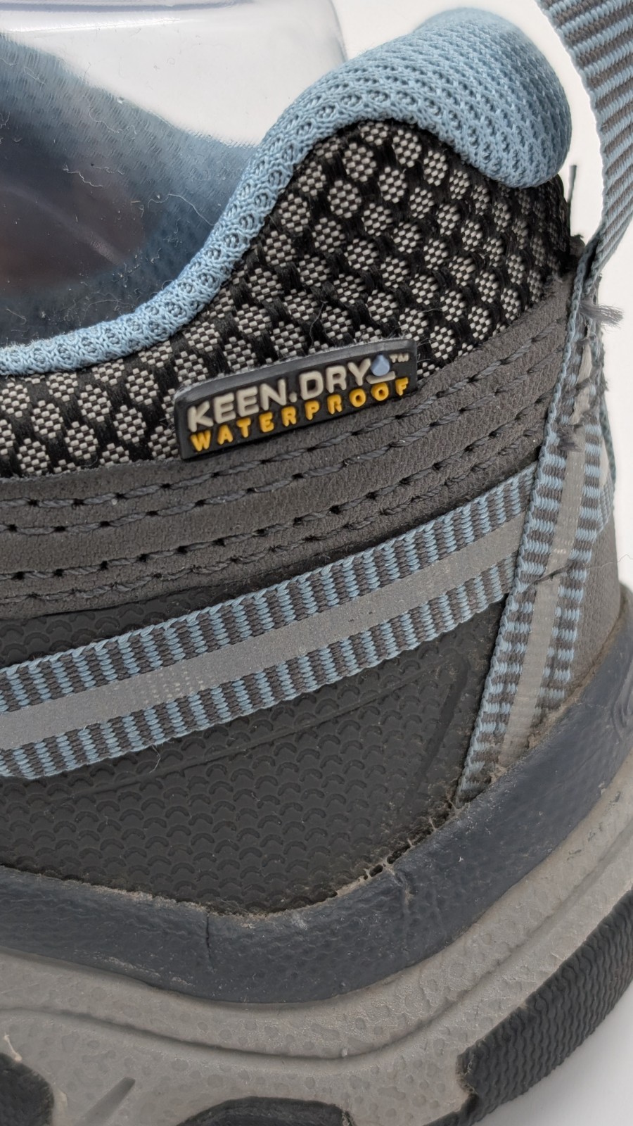 Scarpe da trekking KEEN Targhee IIl da donna impermeabili taglia 7 grigio USA blu 1023038