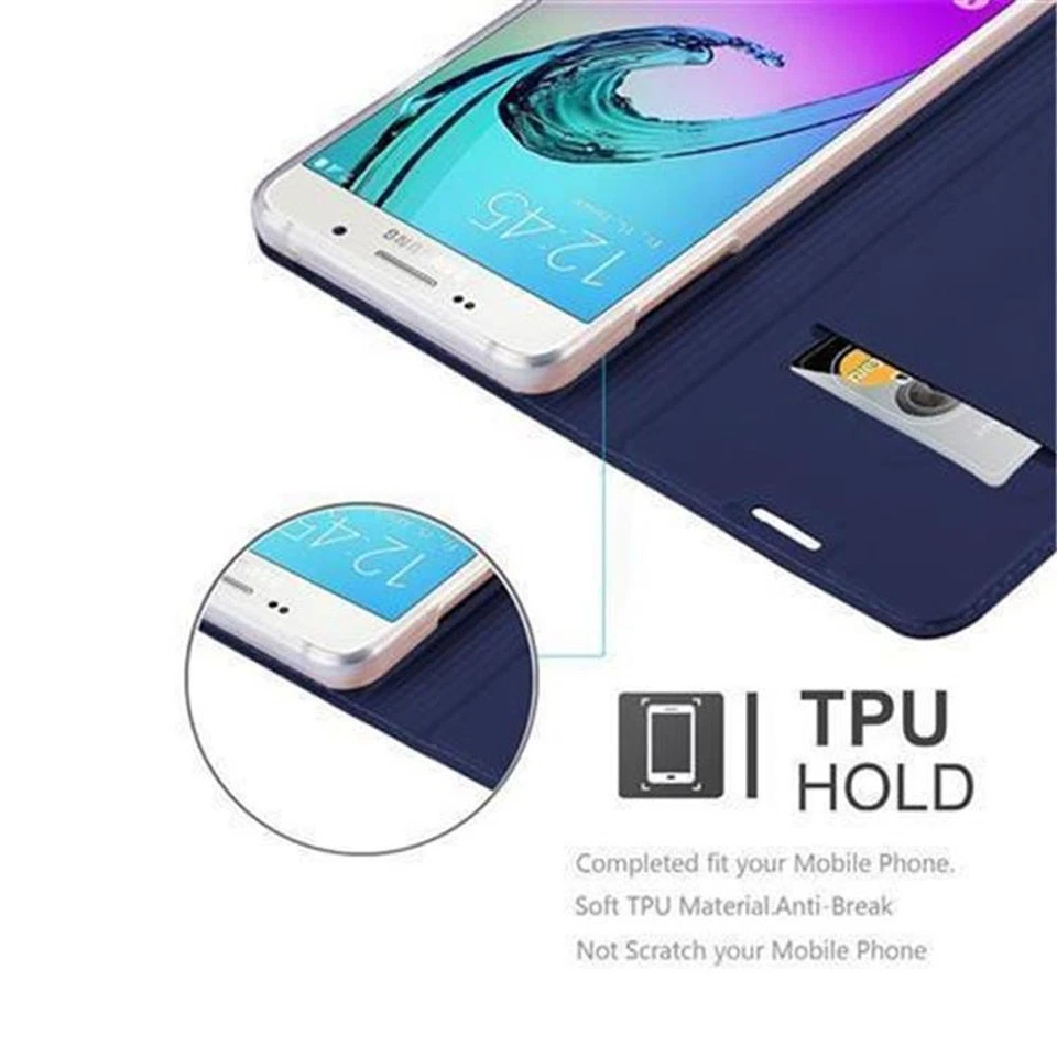 Case for Samsung Galaxy A5 2016 Phone Cover Protection Stand Wallet Magnetic - Image 4 of 4