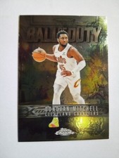 2025 TOPPS CHROME DONOVAN MITCHELL BALL OF DUTY INSERT #BD-7