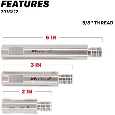 Stainless Steel Rotary Shaft Set - 2'', 3'', 5''