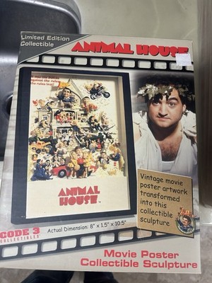 Code 3 Collectibles Animal House 3D Limited Edition Polystone Poster 10.5in #69