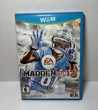 Madden NFL 13 (Nintendo Wii, 2012) Video Game Tested Free Shipping