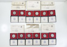 Lot of 6 Sets OGP - AMERICA S FIRST MEDALS - Pewter - U.S. Mint 12 Total Medals