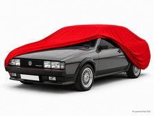 Ganzgarage Indoor Stretch Cover Carcover für VW Scirocco II rot