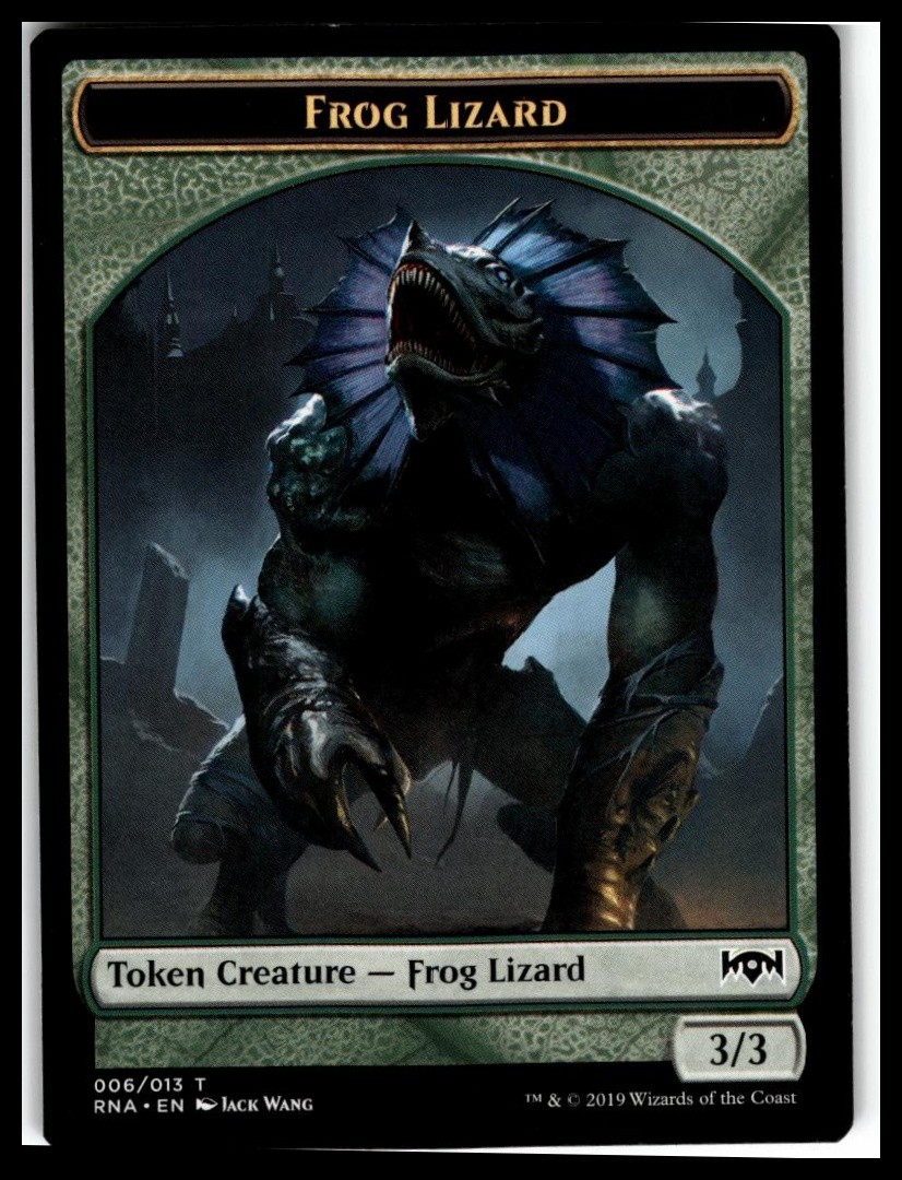 Gatecrash #3 Frog Lizard Token