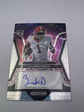 ZACHARIAH BRANCH 2025 PANINI PRIZM BLACK #PS-ZBH NIL PRIZMATRIX AUTO BULLDOGS
