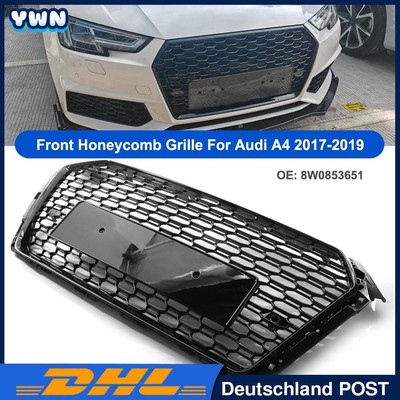 Kühlergitter Wabengrill für Audi A4 B9 15-19 8W2 Kühlergrill Frontgrill
