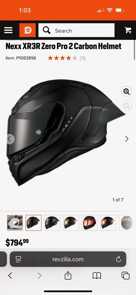 Capacete de motocicleta Nexx X.R3R Zero Pro 2 fibra de carbono (XS-2XL) (3 cores) - Imagem 4 de 4