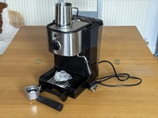 John Lewis and Partners Pump Espresso Coffee Machine with Milk Frother