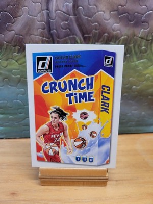 2025 Panini Donruss WNBA Caitlin Clark Crunch Time #5 Press Proof