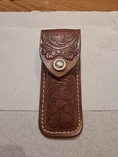 Buck leather case for 111 knife. Case only! used nice!