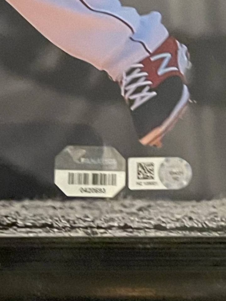 Cuadro firmado en marco Xander Bogaerts 11x14. Boston Red Sox Fanatics certificado de autenticidad Foto 2 de 3