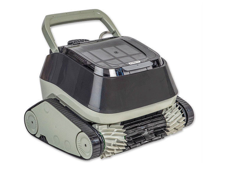 POWER 4 Robot de piscina Aspirador de piscina Cepillos de PVC Power4 Piscina Piscina Suelo + Pared