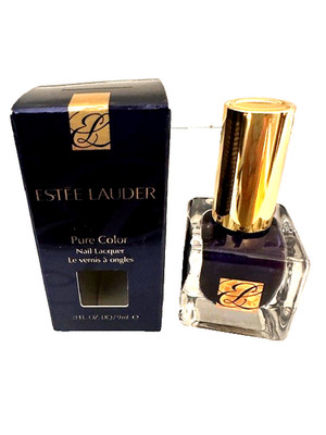 Estée Lauder Pure Color Nail Lacquer GL Bete Noire .3 oz NIB