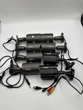 Lot Of 6+ Q-See QCA8050B 1080P Analog HD Color Bullet Security Camera- UNTESTED