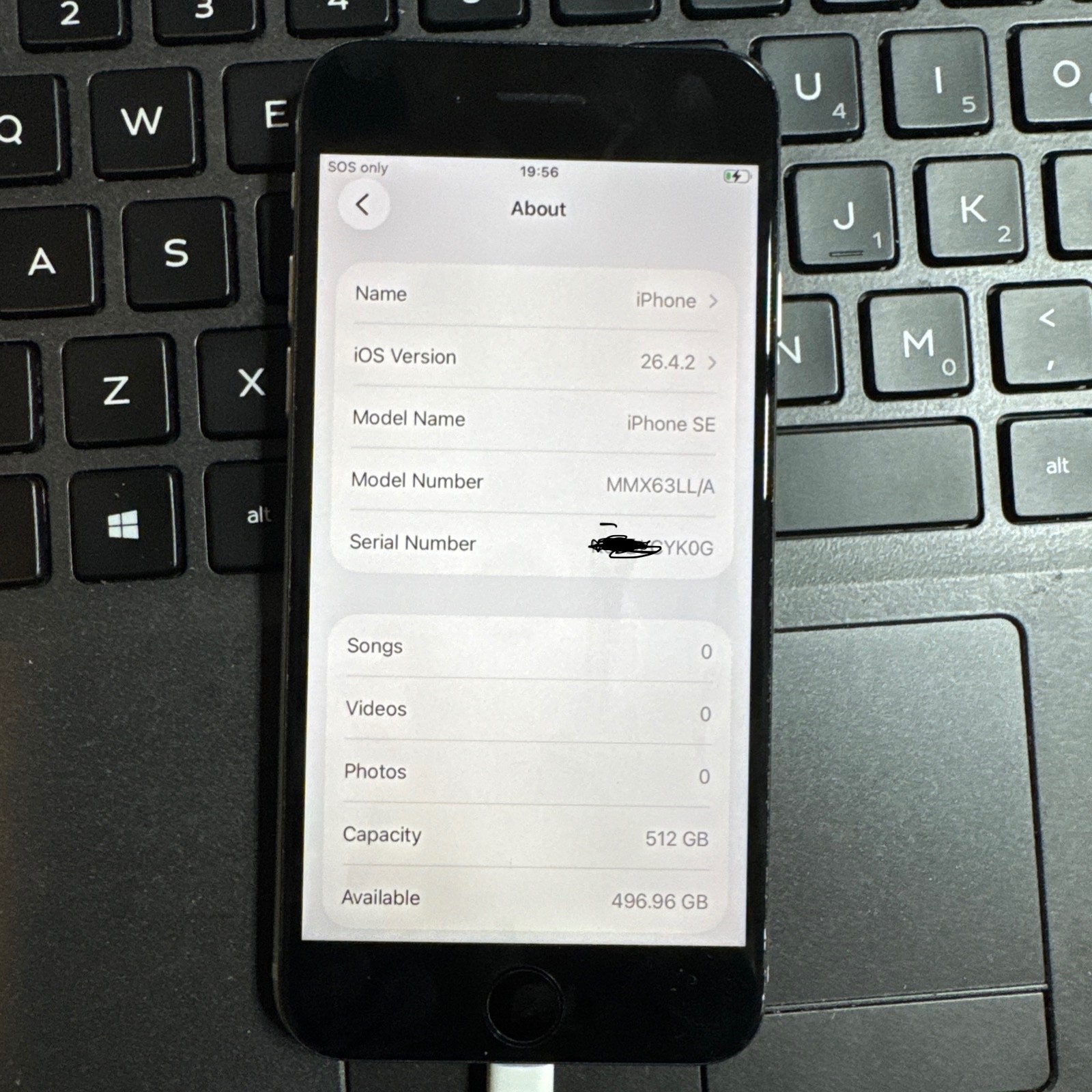 iPhone SE 3rd Gen (2022) Storage Upgrade to 512GB