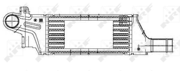 Fits NRF 30429 INTERCOOLER / CHARGER
