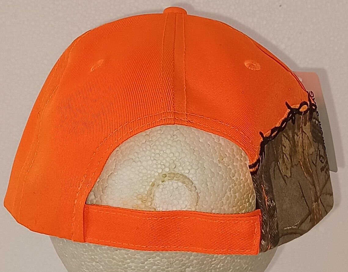 Kati Sport Cap and Bag Baseball cap hunting orange and camo with barbed