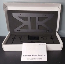 Steauty Front alloy aluminum  License Plate Frame Bracket Kit
