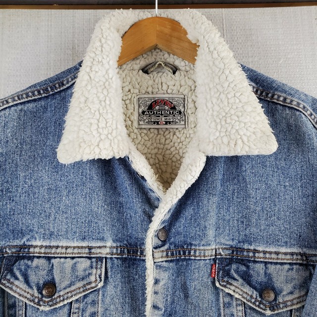 denim aviator jacket mens