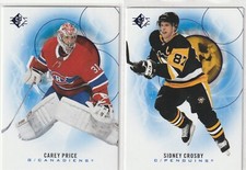 2020/21 SP Hockey Blue Parallel Lot of 48 Different Cards