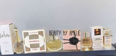 Mini 4-Pc Women's Designer Fragrance Perfume Set Dior Hermes