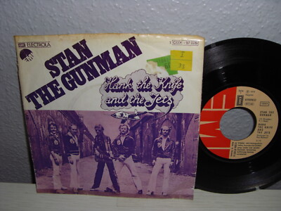 Schallplatte 7''/ HANK THE KNIFE AND THE JETS / STAN THE GUNMAN Vinyl 1975