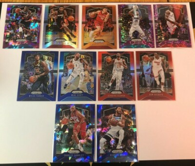 2019-20 Panini Prizm Misc. Prizm Parallels Red Blue Purple Varieties See Pics