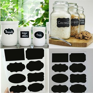 80pcs Chalkboard Labels Pantry Stickers For Mason Spice Glass