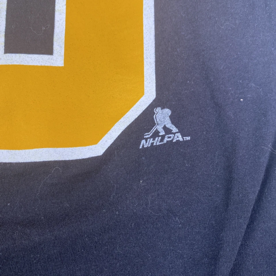 Camiseta Reebok NHL (Jersey #58) Pittsburgh Penguins Kris Letang Negra Para Hombre Talla L Foto 3 de 4