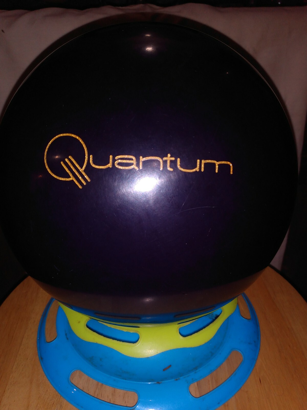 Original Undrilled New Quantum Raven Bowling Ball 1st Quality Very RARE!!! 