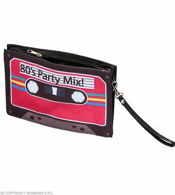 Handtasche 80er Jahre Kassette - Kulttasche 80ties