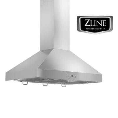 ZLINE 48'' NEW STAINLESS STEEL ISLAND RANGE HOOD FAST FREE SHIP LED KL3i-48