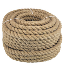 Hanfseil Juteseil Juteschnur Hanf Schnur Stärke bis 50mm Stärke Tau Festmacher