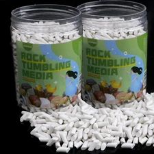 4Lb Rock Tumbling Ceramic Filler Medi Rock Tumbling Ceramic Filler Media Non Ab