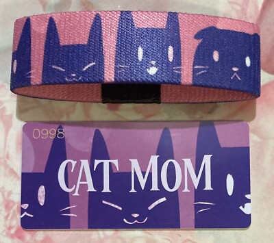 Zox Cat Mom Armband Strap und Karte